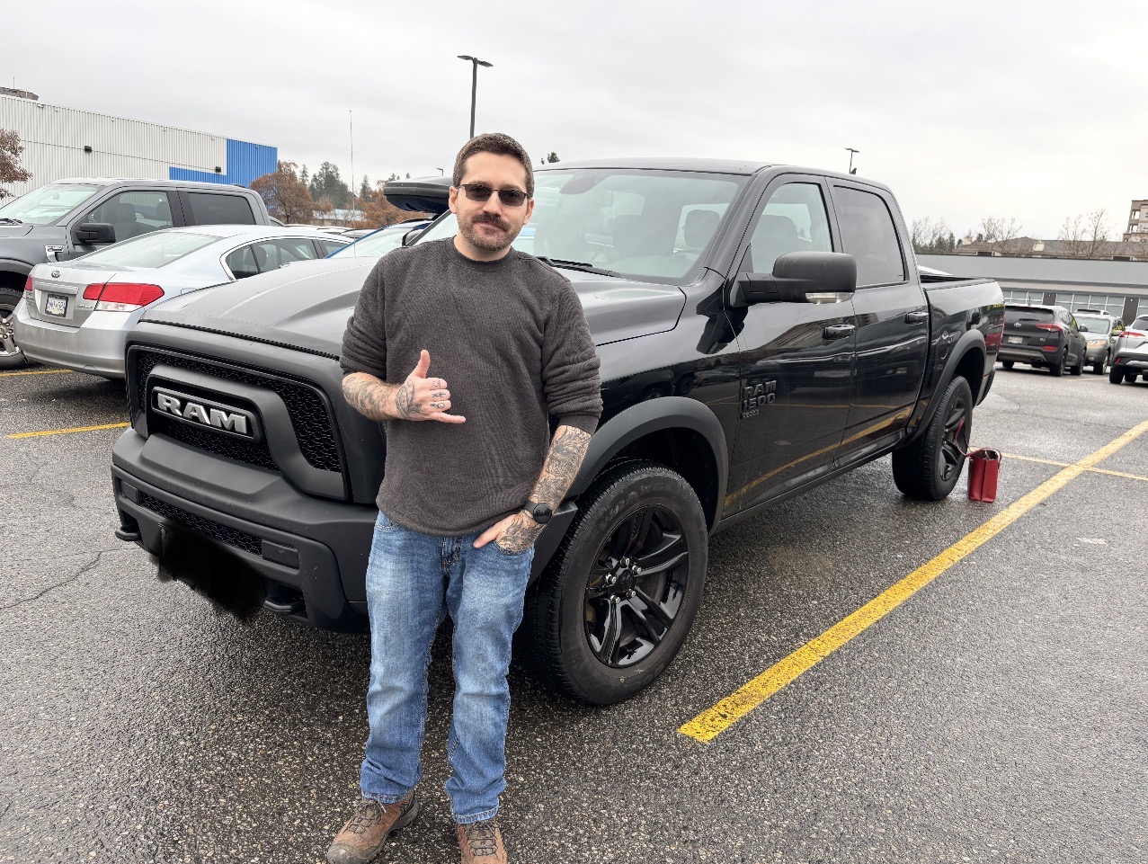 Customer with RAM 1500 Warlock — Easy Ride Canada, Maple Ridge BC